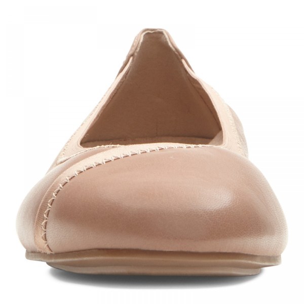 Vionic Flats Ireland - Caroll Ballet Flat Brown - Womens Shoes Online | SXDCB-8467
